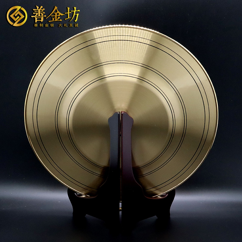 浙江有氟密集團(tuán)定制景泰藍(lán)獎盤_紀(jì)念盤定做 獎牌紀(jì)念品定制 感謝牌禮品定制