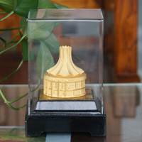 絨沙金工藝品 立體擺件 金銀立體擺件