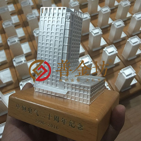 浙江中恒電氣3D純銀立體擺件定制銀樓_立體貴金屬 紀(jì)念幣制作 周年慶典 上市紀(jì)念