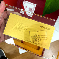 上海先聲藥業(yè)定制1克金鈔_金鈔制作 紀念鈔制作 定制金幣 宣傳饋贈