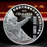 浙江知青支邊50周年紀(jì)念章_ 銀章定制 紀(jì)念章制作 定做紀(jì)念章 銀章制作 定制紀(jì)念章 紀(jì)念章制作 同學(xué)會紀(jì)念